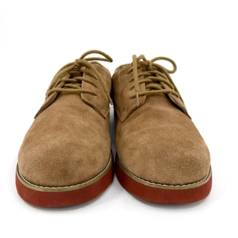 Vintage Y2K Eastland Brown Suede Leather Lace-Up Oxfords